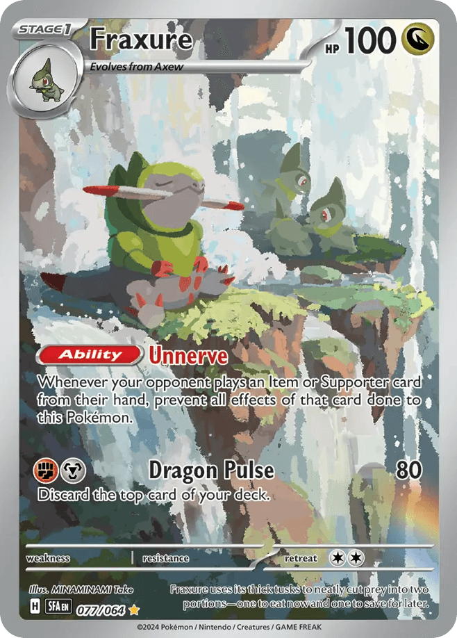 Fraxure, kortbilde fra pokemontcg.io