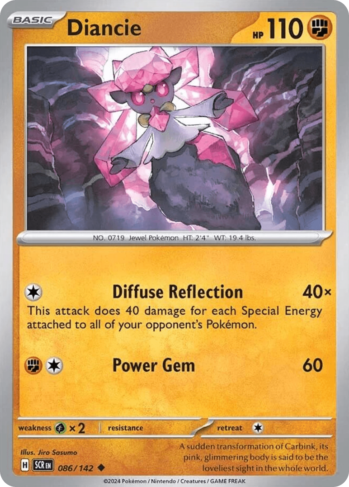 Diancie, kortbilde fra pokemontcg.io
