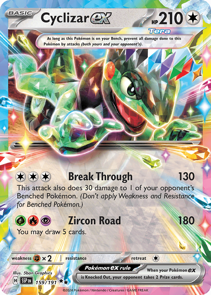 Cyclizar ex, kortbilde fra pokemontcg.io