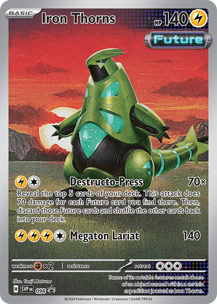 Iron Thorns, kortbilde fra pokemontcg.io