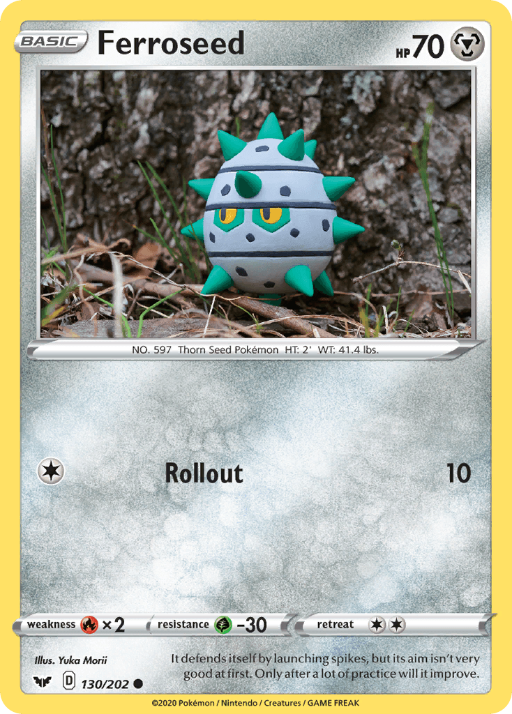 Ferroseed, kortbilde fra pokemontcg.io