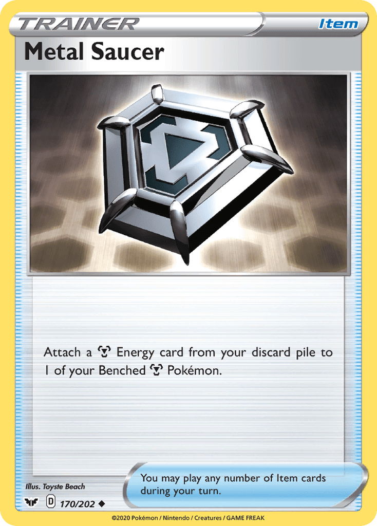 Metal Saucer, kortbilde fra pokemontcg.io