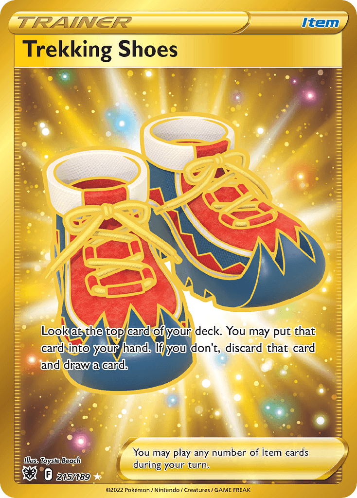 Trekking Shoes, kortbilde fra pokemontcg.io