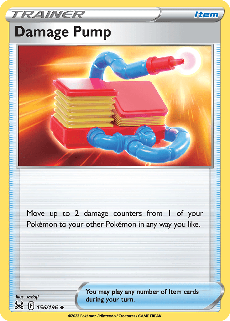 Damage Pump, kortbilde fra pokemontcg.io