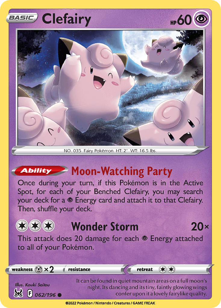 Clefairy, kortbilde fra pokemontcg.io