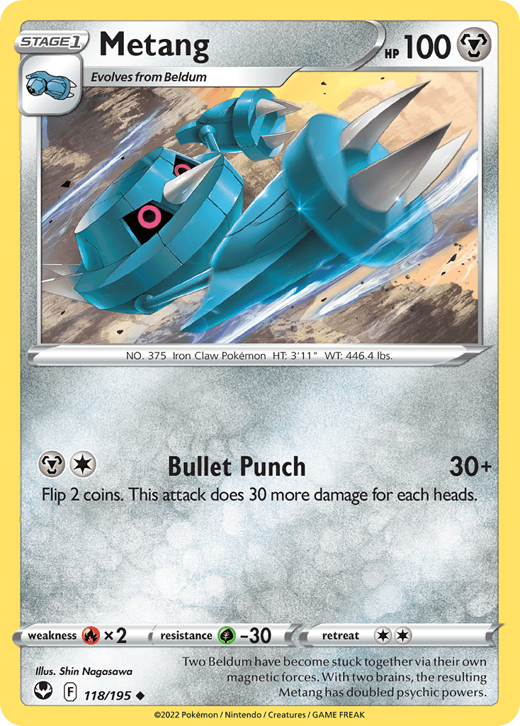 Metang, kortbilde fra pokemontcg.io