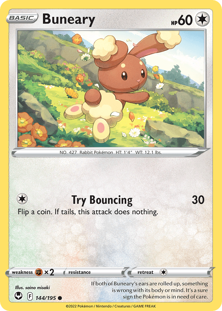 Buneary, kortbilde fra pokemontcg.io