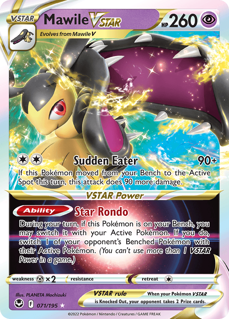 Mawile VSTAR, kortbilde fra pokemontcg.io