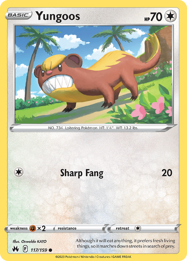 Yungoos, kortbilde fra pokemontcg.io