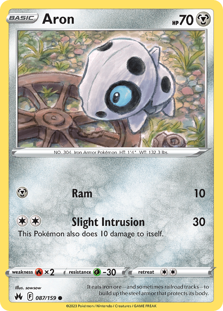 Aron, kortbilde fra pokemontcg.io