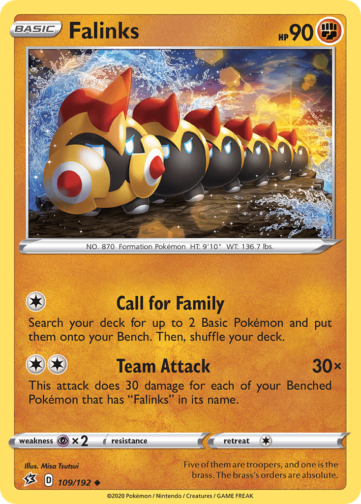 Falinks, kortbilde fra pokemontcg.io