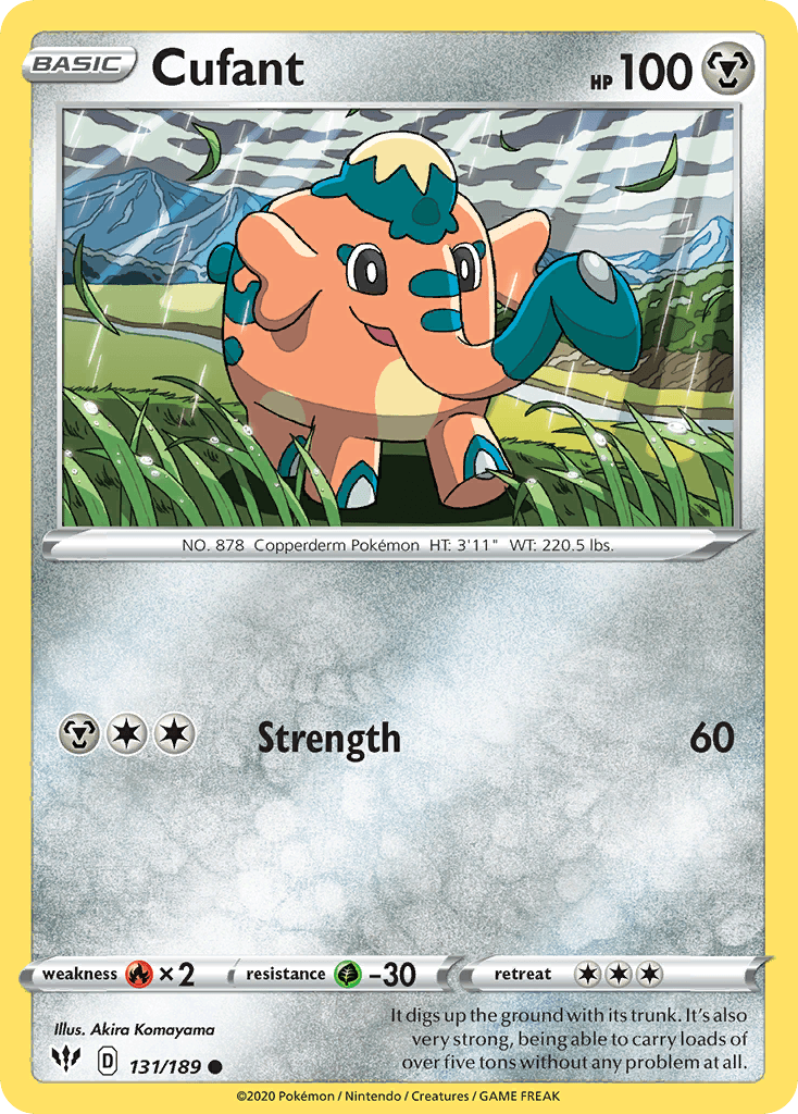 Cufant, kortbilde fra pokemontcg.io