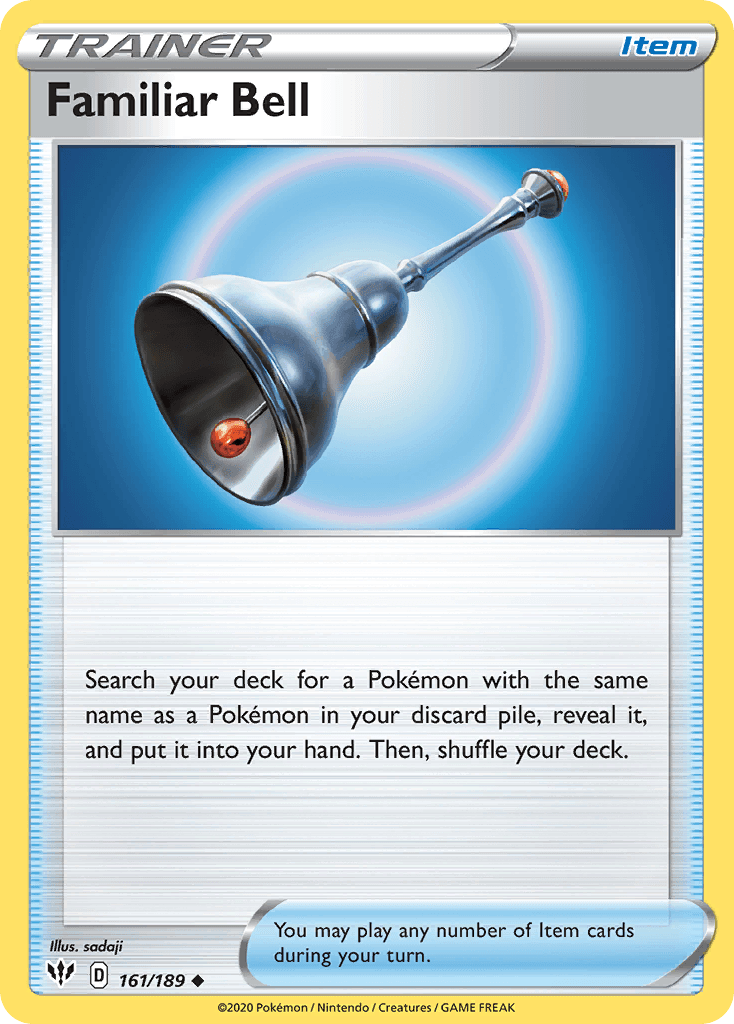 Familiar Bell, kortbilde fra pokemontcg.io
