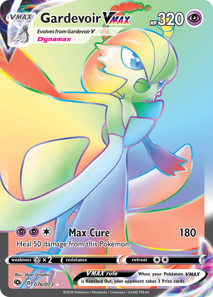 Gardevoir VMAX, kortbilde fra pokemontcg.io