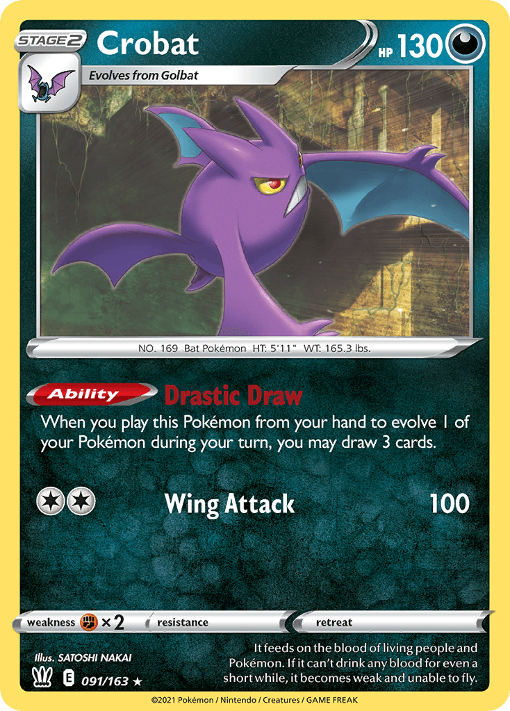 Crobat, kortbilde fra pokemontcg.io