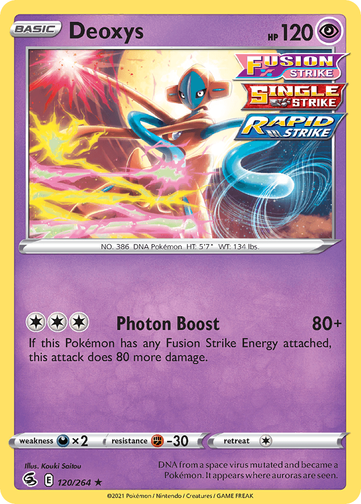 Deoxys, kortbilde fra pokemontcg.io