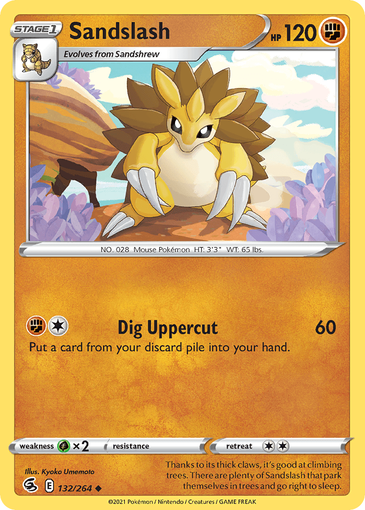 Sandslash, kortbilde fra pokemontcg.io