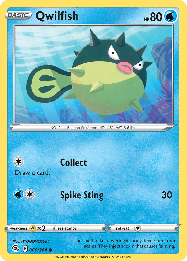 Qwilfish, kortbilde fra pokemontcg.io