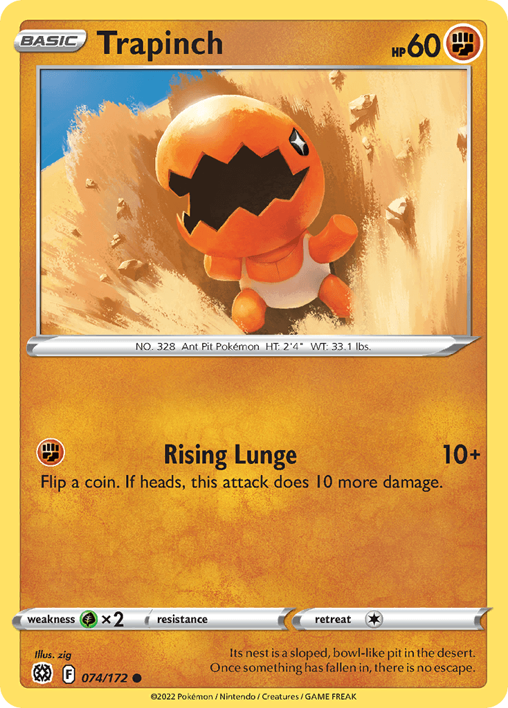 Trapinch, kortbilde fra pokemontcg.io