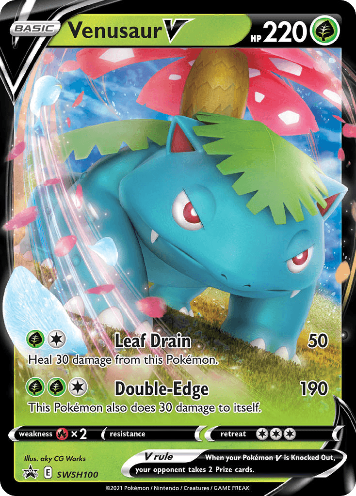 Venusaur V, kortbilde fra pokemontcg.io