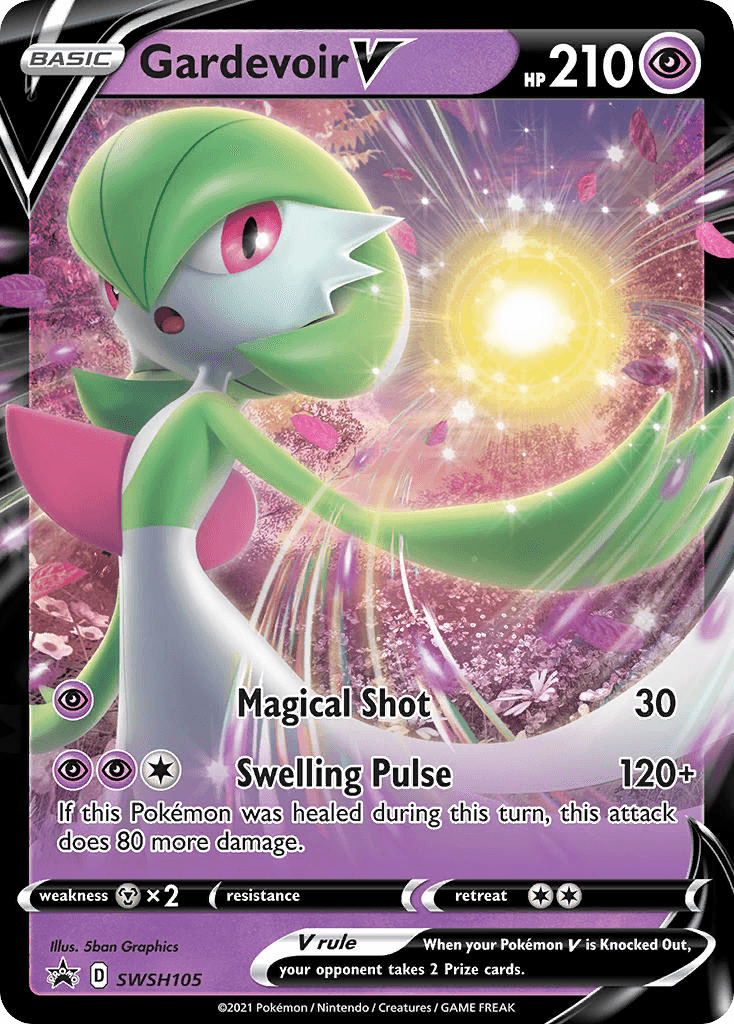 Gardevoir V, kortbilde fra pokemontcg.io