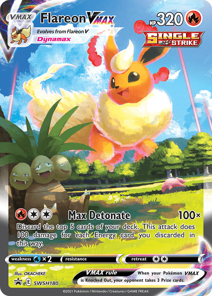 Flareon VMAX, kortbilde fra pokemontcg.io