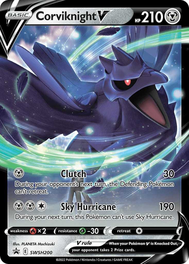 Corviknight V, kortbilde fra pokemontcg.io