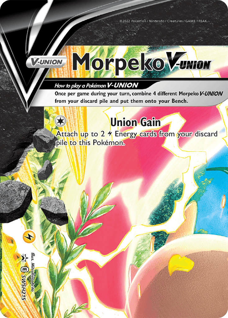 Morpeko V-UNION, kortbilde fra pokemontcg.io