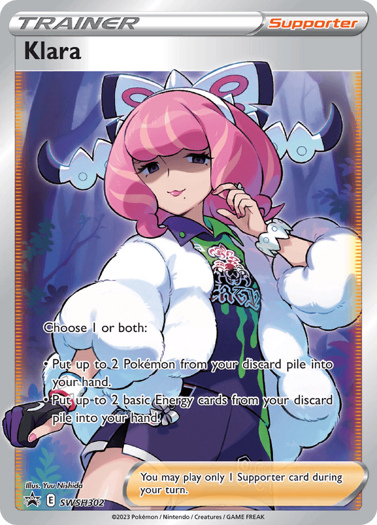 Klara, kortbilde fra pokemontcg.io