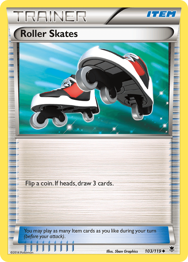 Roller Skates, kortbilde fra pokemontcg.io