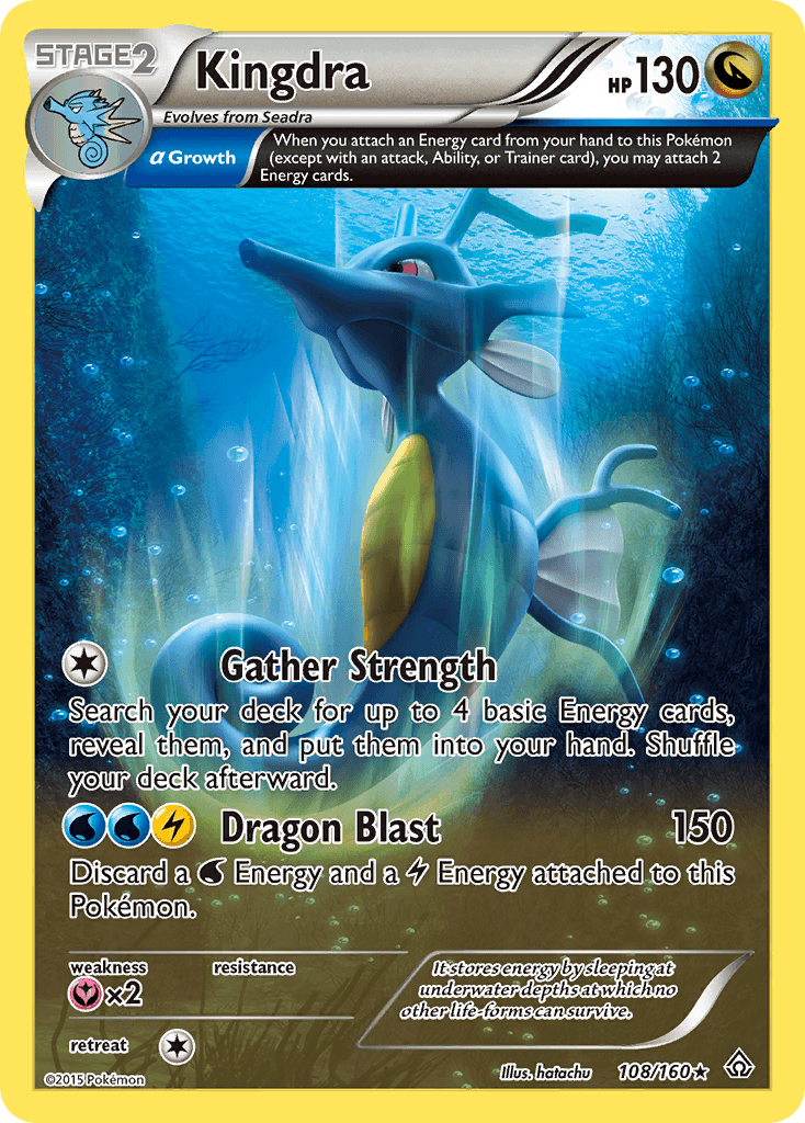 Kingdra, kortbilde fra pokemontcg.io