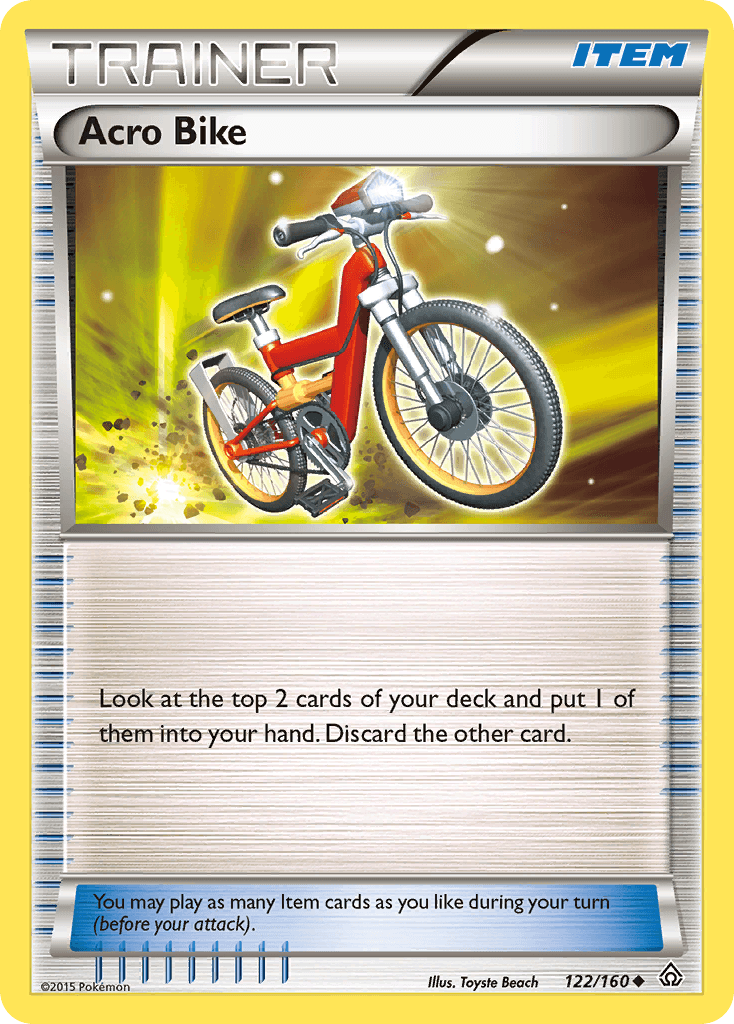 Acro Bike, kortbilde fra pokemontcg.io