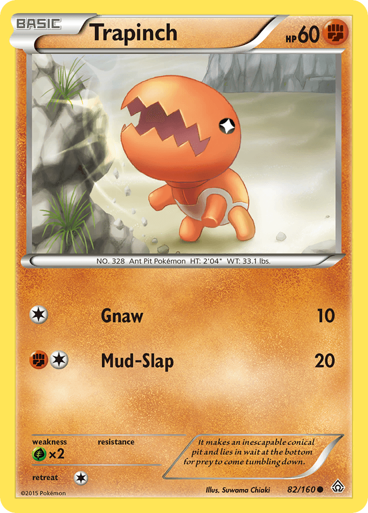 Trapinch, kortbilde fra pokemontcg.io