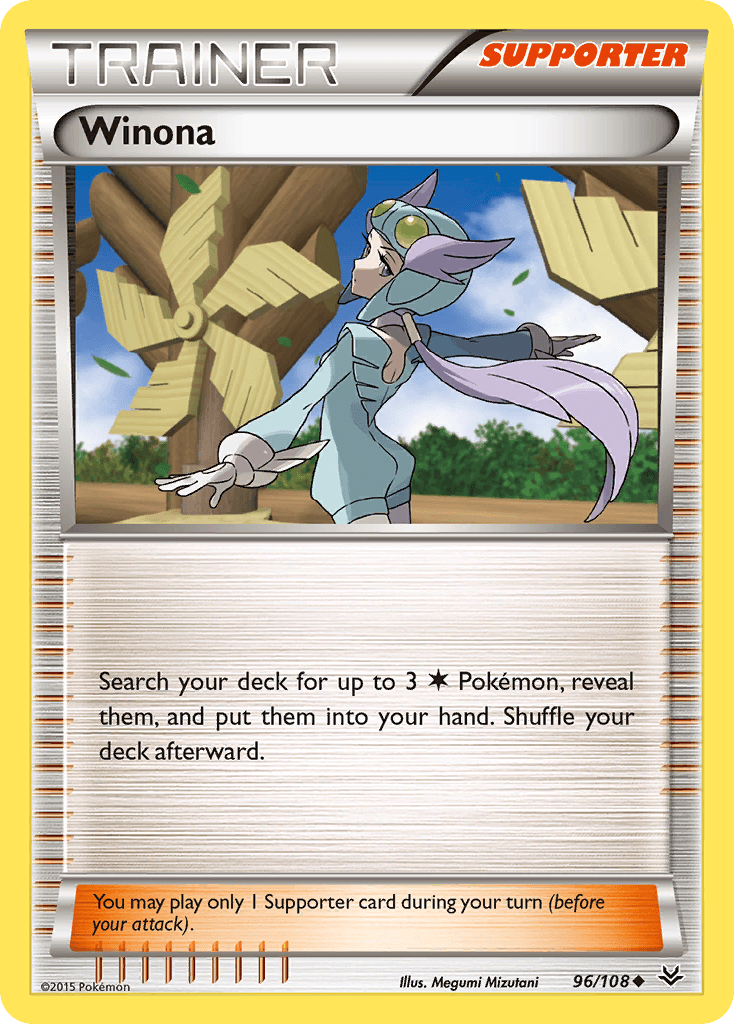 Winona, kortbilde fra pokemontcg.io