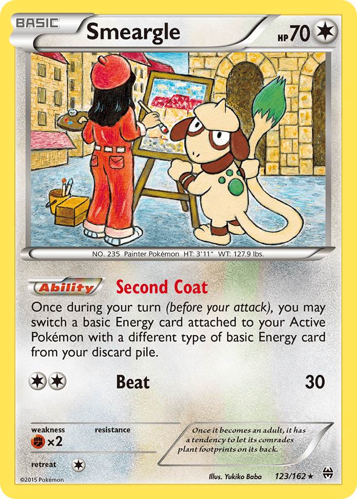 Smeargle, kortbilde fra pokemontcg.io