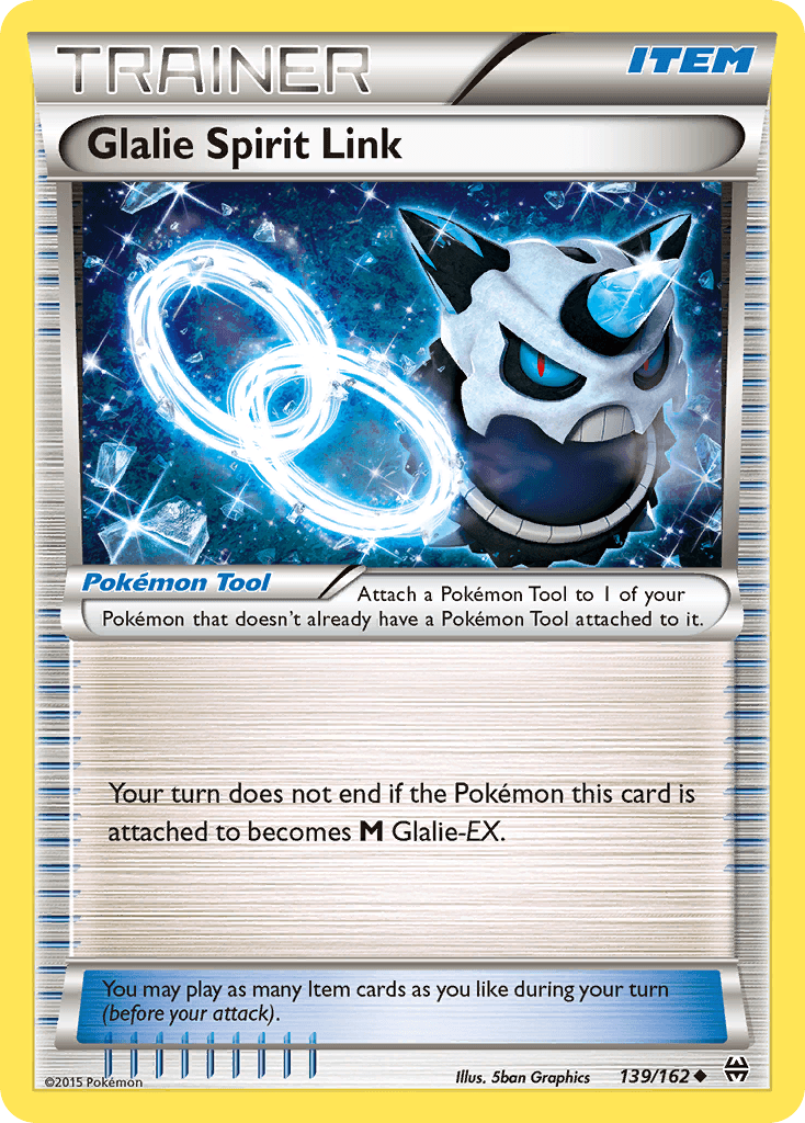 Glalie Spirit Link, kortbilde fra pokemontcg.io