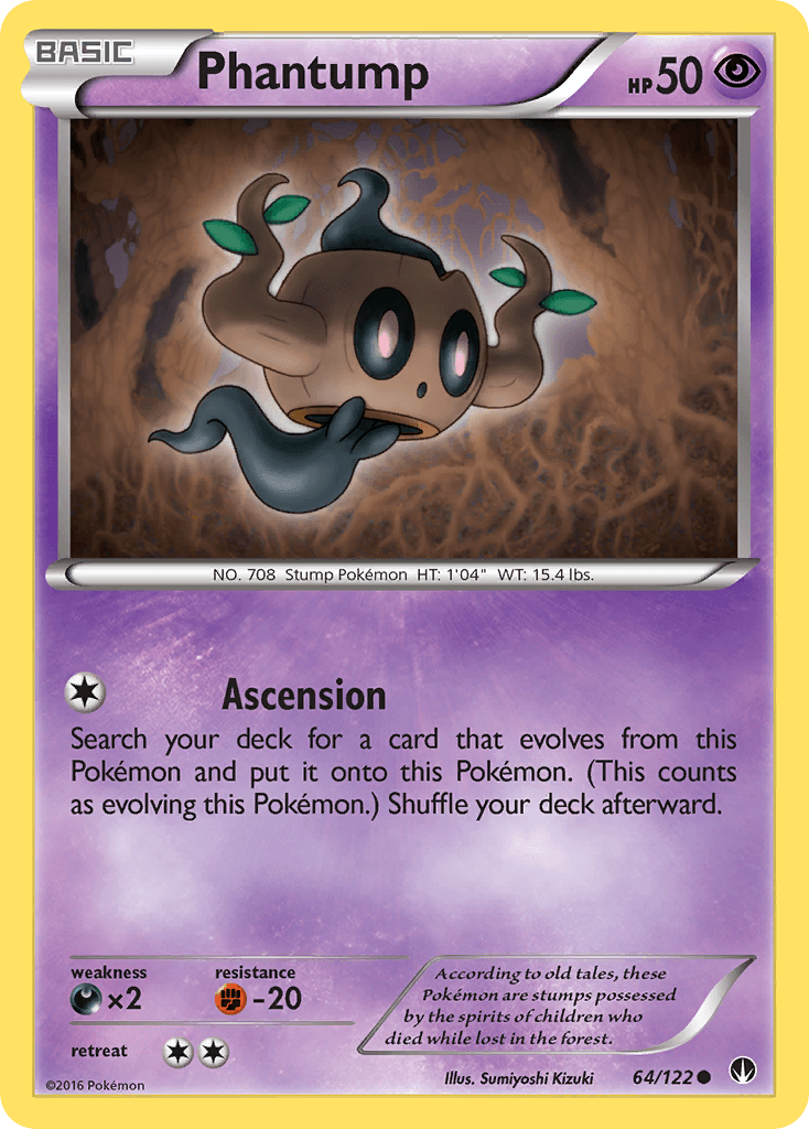 Phantump, kortbilde fra pokemontcg.io