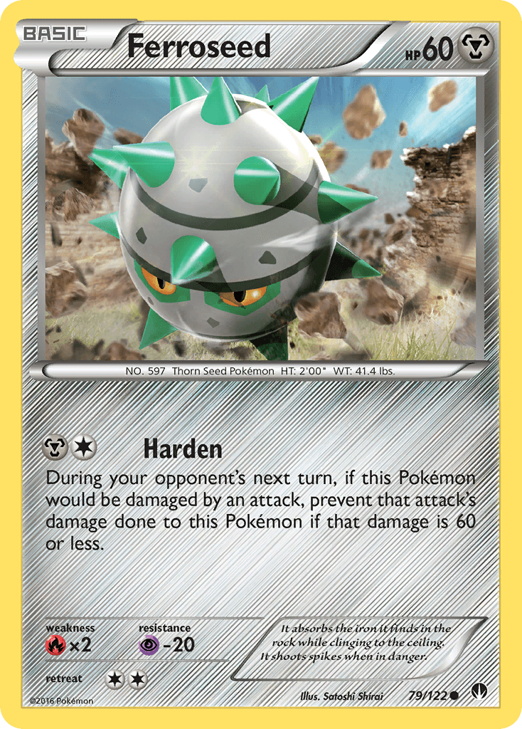 Ferroseed, kortbilde fra pokemontcg.io