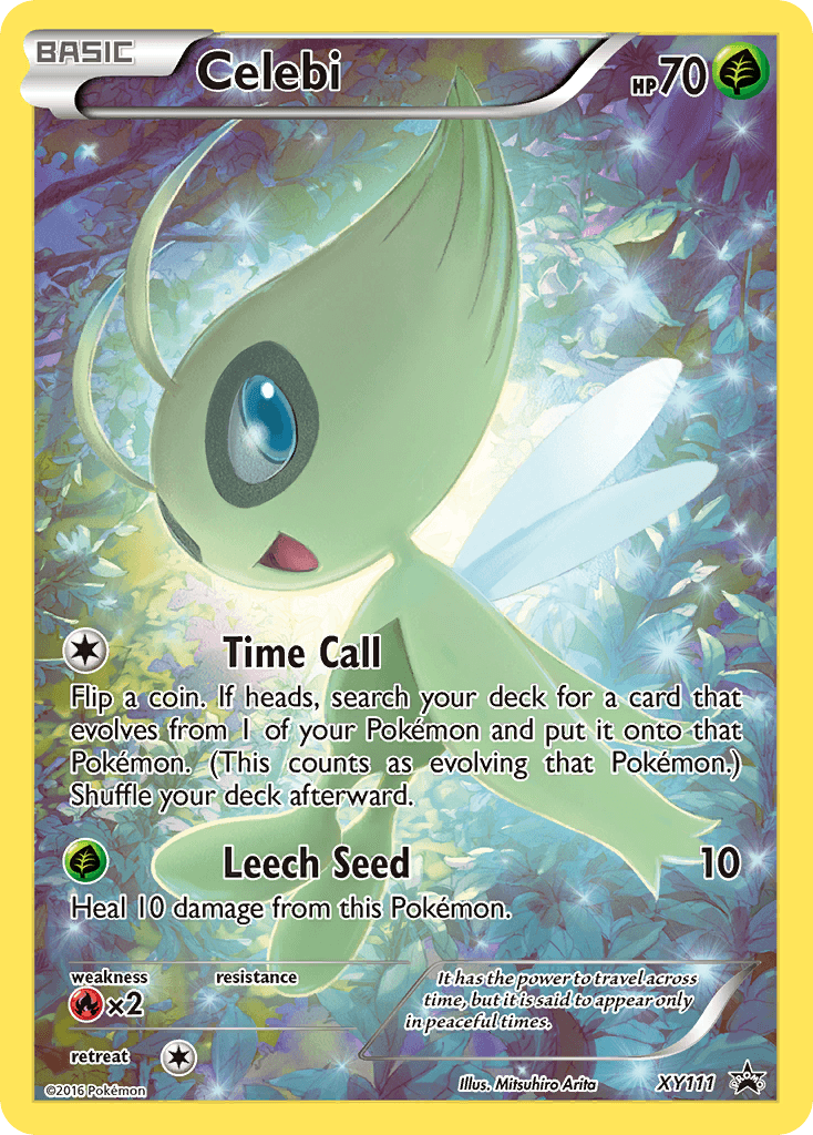 Celebi, kortbilde fra pokemontcg.io
