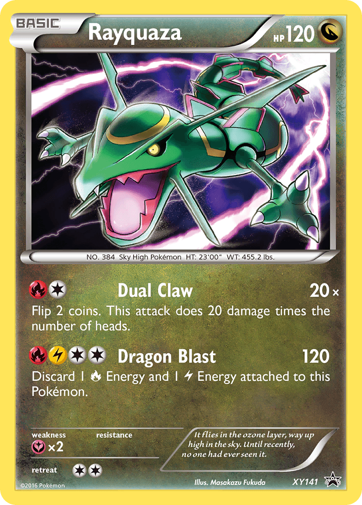 Rayquaza, kortbilde fra pokemontcg.io