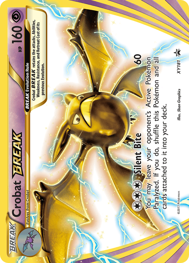Crobat BREAK, kortbilde fra pokemontcg.io