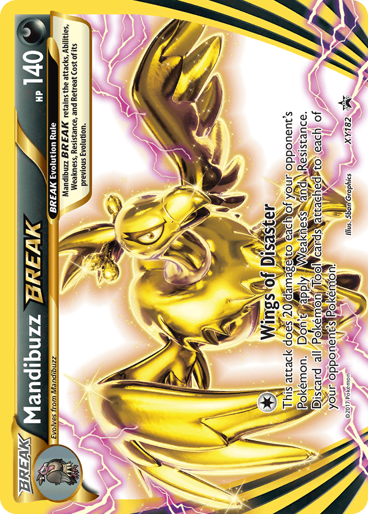 Mandibuzz BREAK, kortbilde fra pokemontcg.io