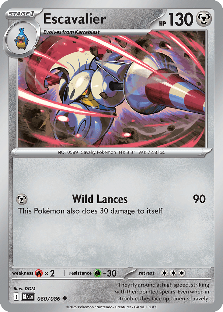 Escavalier, kortbilde fra pokemontcg.io
