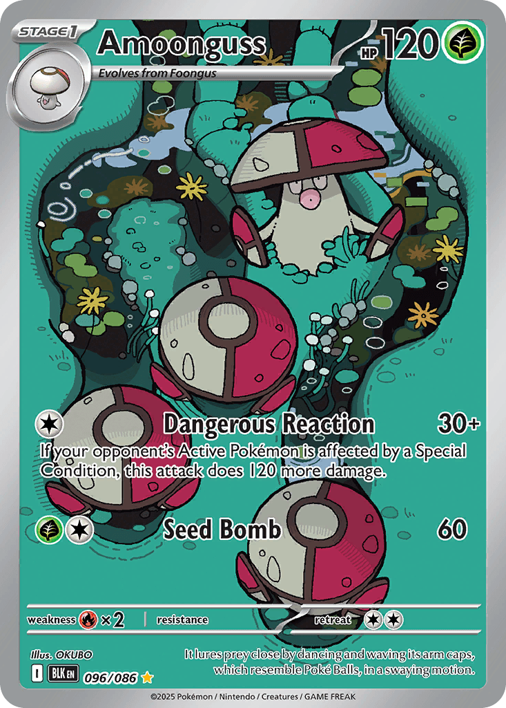 Amoonguss, kortbilde fra pokemontcg.io
