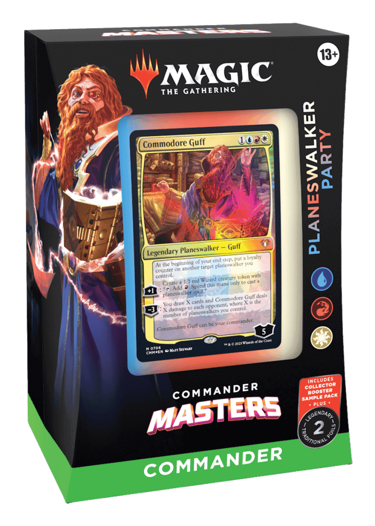 Commander Masters Deck: Planeswalker Party, produktfoto