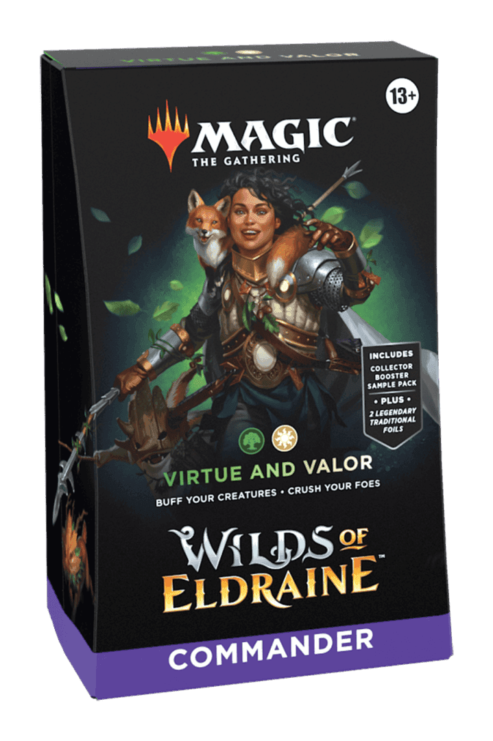 Wilds of Eldraine Commander Deck: Virtue and Valor, produktfoto
