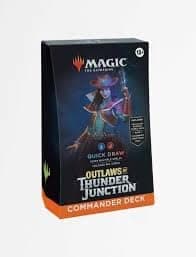 Outlaws of Thunder Junction Quick Draw Commander Deck, produktfoto