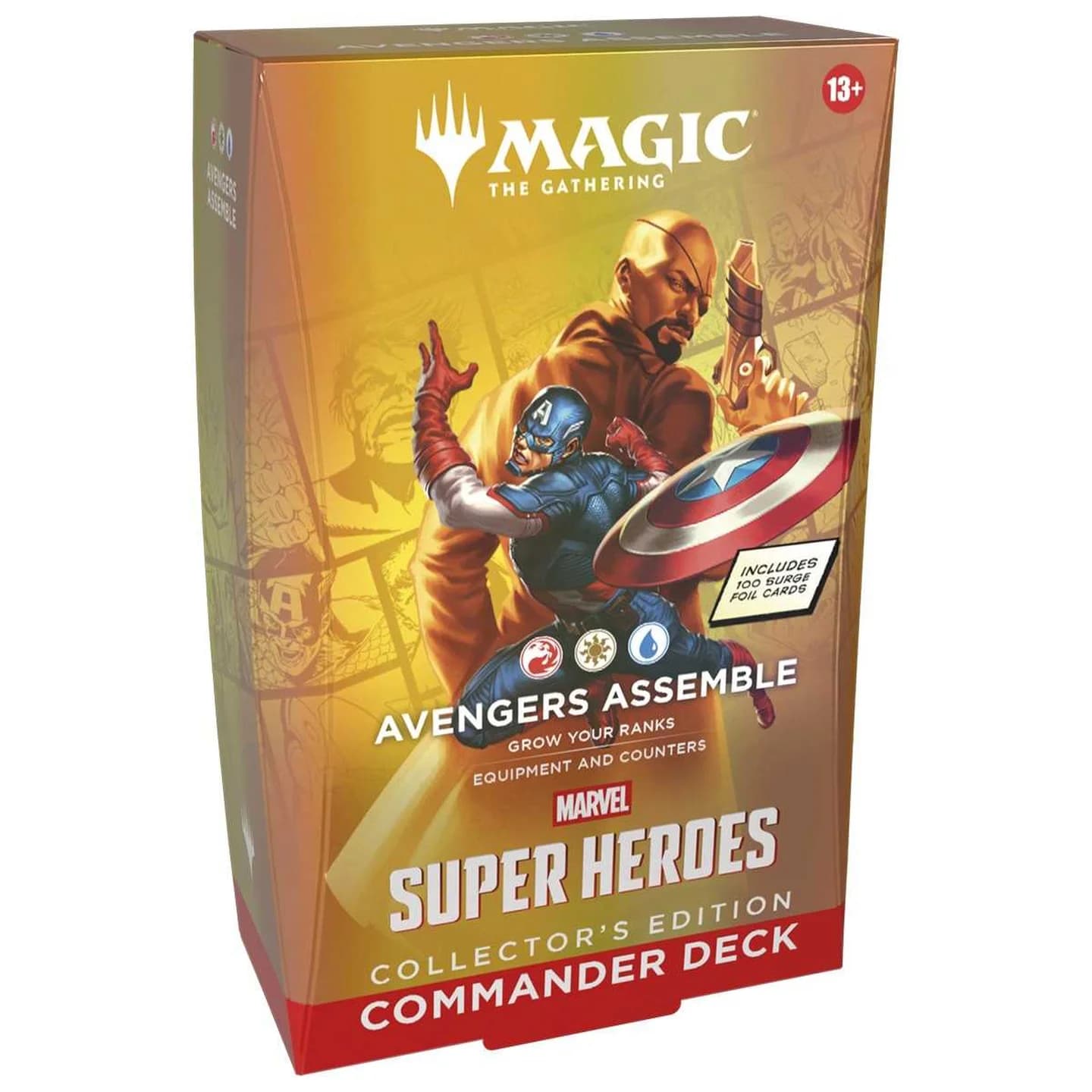 Marvel Super Heroes Avengers Assemble Collector's Edition Commander Deck, produktfoto
