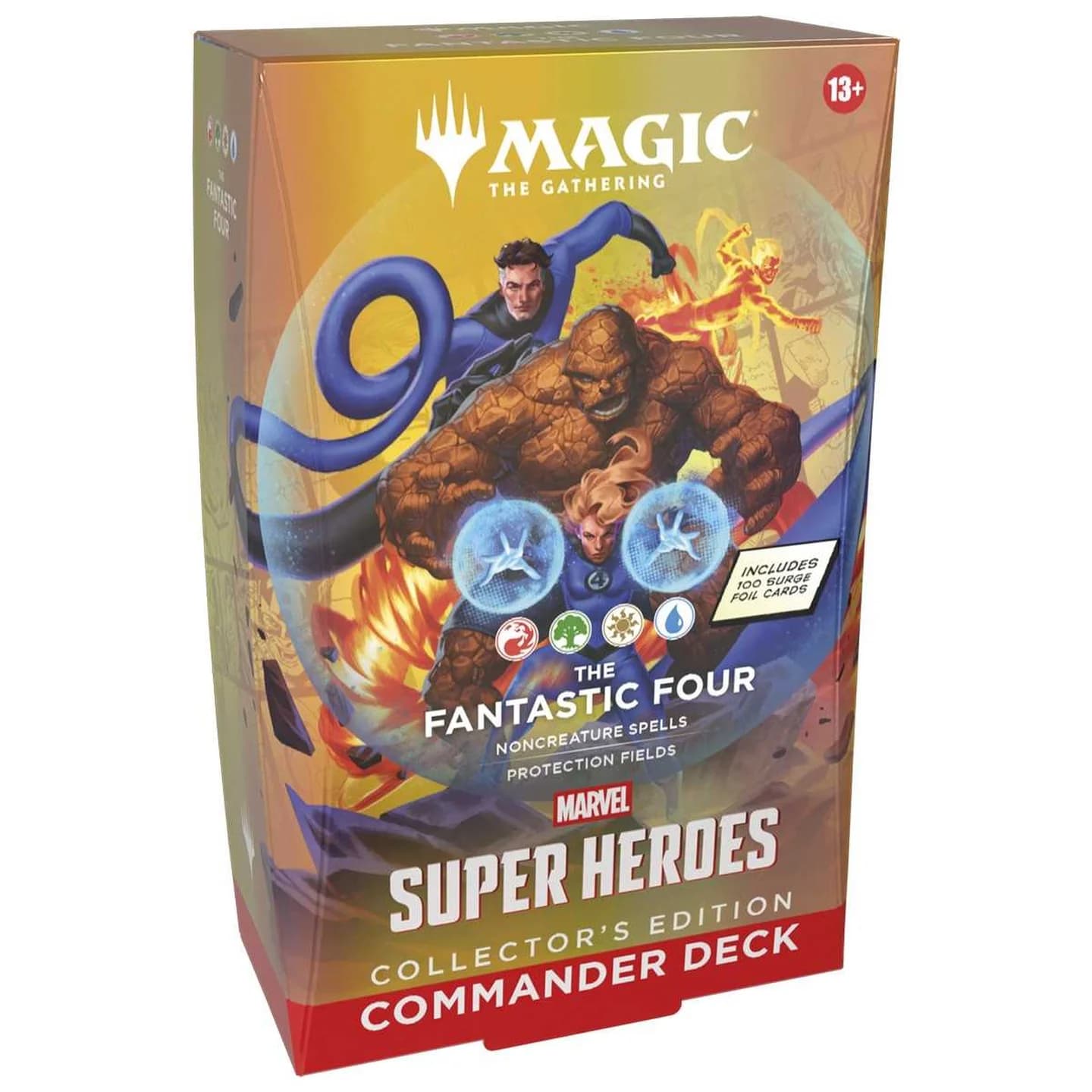 Marvel Super Heroes Commander Deck: The Fantastic Four (Collector's Edition), produktfoto