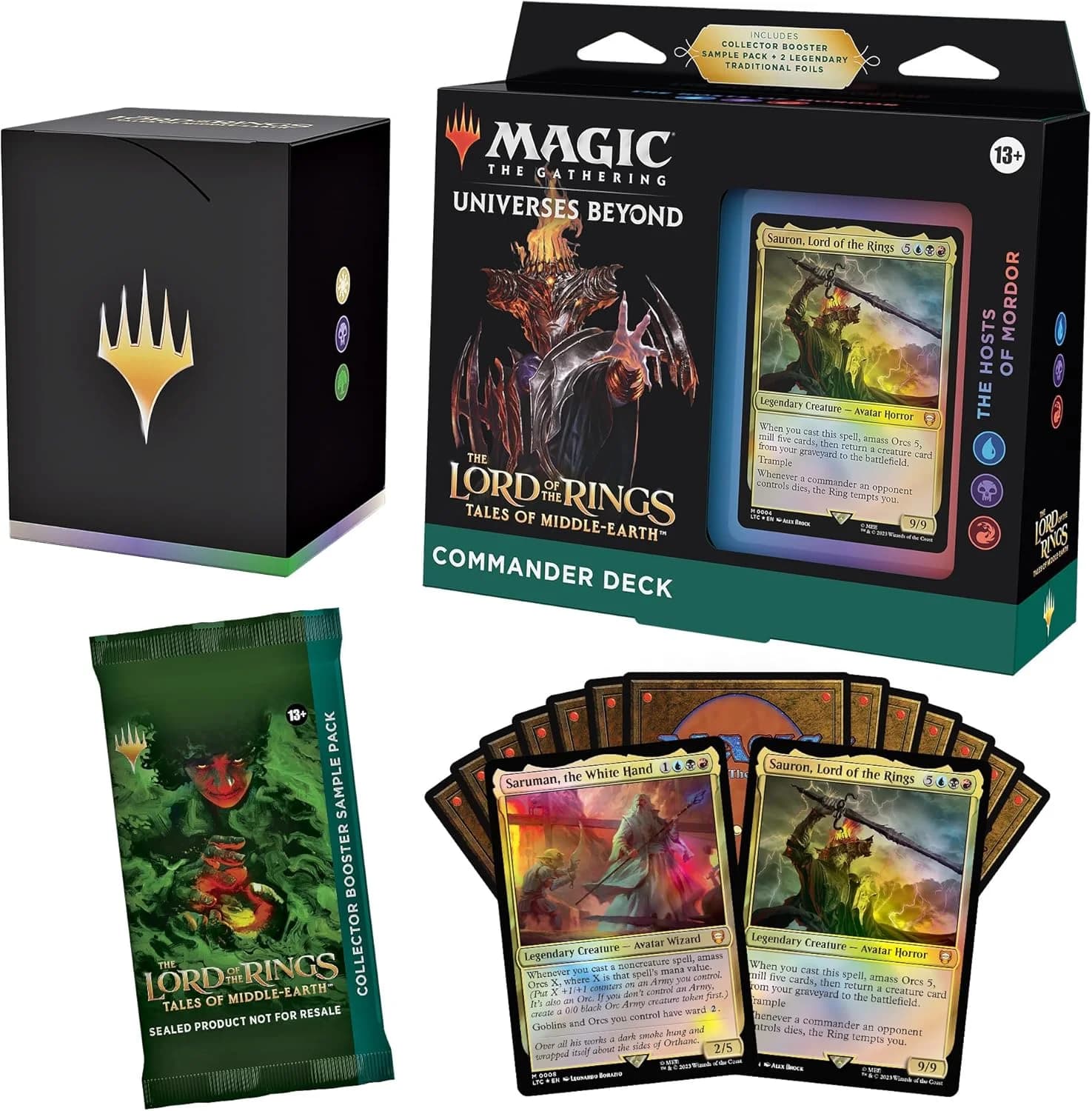 Tales of Middle-earth Commander Deck: The Hosts of Mordor, produktfoto